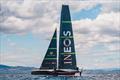 INEOS Britannia's AC75 sets sail for first time 
