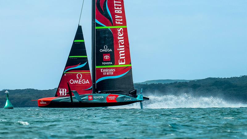 Emirates Team New Zealand Ac Day April Hauraki Gulf