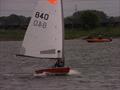 Dave Turtle third overall in the Border Counties Midweek Sailing at Shotwick Lake: © John Neild