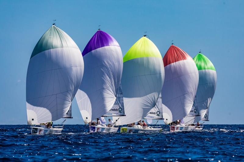 The fleet of Sailing Champions League - photo © SCL / Lars Wehrmann