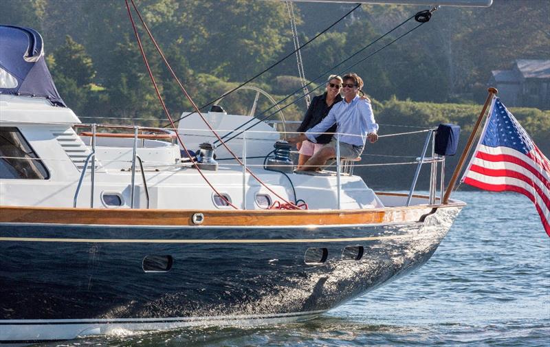 David and Anne Fox Lund's (Kirkland, Wash.) 73' Holland Opus Valor will sail its very first Edgartown Race Weekend competition in 2024 photo copyright Billy Black taken at Edgartown Yacht Club and featuring the IRC class