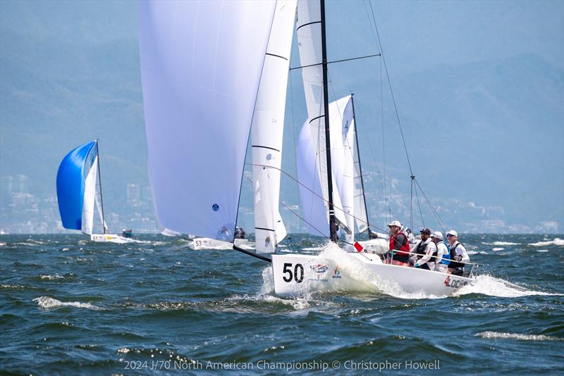 2024 J70 North American Championships photo copyright Christopher Howell taken at Vallarta Yacht Club and featuring the J70 class