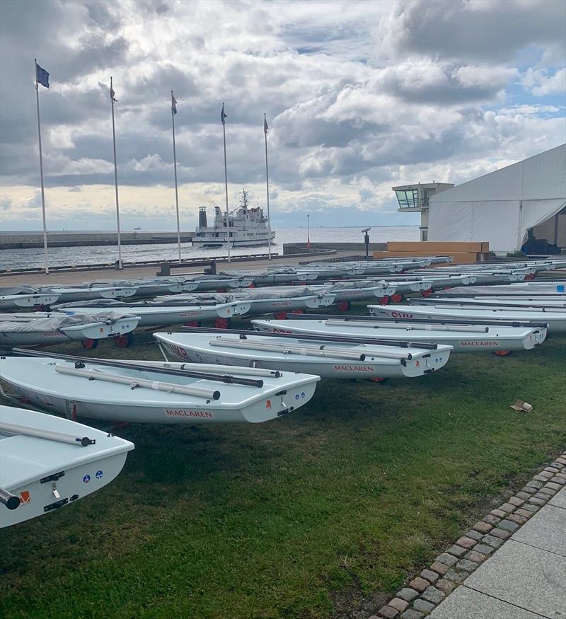 LPE supplied Lasers at the 2019 Hempel Youth Worlds in Poland photo copyright Laser Performance Europe taken at Northampton Sailing Club and featuring the ILCA 7 class