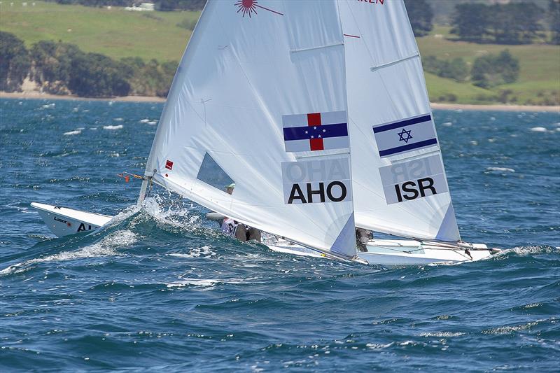 Laser Radial - 2016 Youth Worlds, Day 1 Torbay Sailing Club - photo © Richard Gladwell