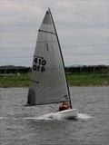 Jeremy Cooper fourth overall in the Border Counties Midweek Sailing at Shotwick Lake: © John Neild