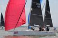 The father-daughter Melges 24 team of Patrick and Brigette Croke racing Crazy Train have been racing Charleston Race Week for almost a decade
