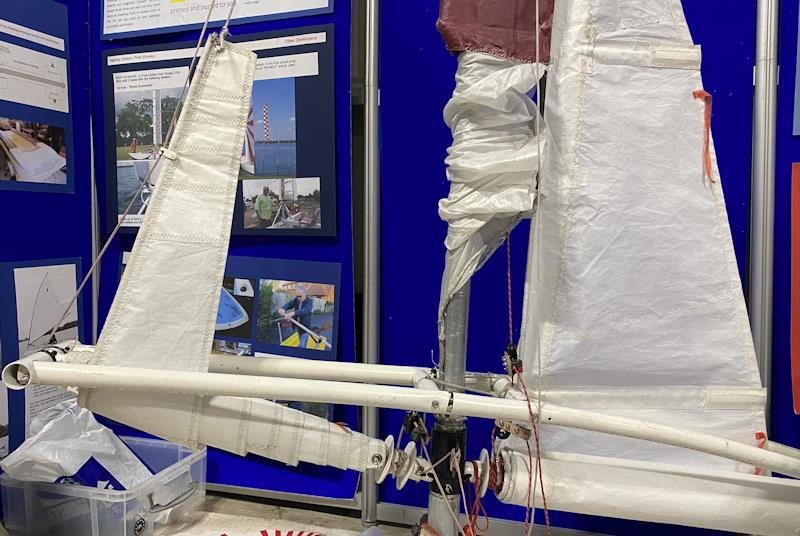 Novel furling ideas from the Amateur Yacht Research Society - at the RYA Dinghy & Watersports Show 2024 photo copyright Magnus Smith taken at RYA Dinghy Show