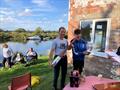 Tim and son Christopher win the National 12 'Naburn Paddle' at Yorkshire Ouse © Fran Hyett