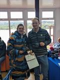Brendan Lynch & Ellen Clark win the RS200 class at the Ullswater Yacht Club Daffodil Regatta © Ben Teague
