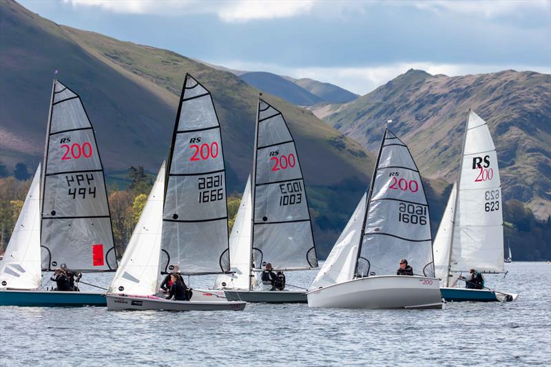 Ullswater Yacht Club Daffodil Regatta photo copyright Tim Olin / www.olinphoto.co.uk taken at Ullswater Yacht Club and featuring the RS200 class