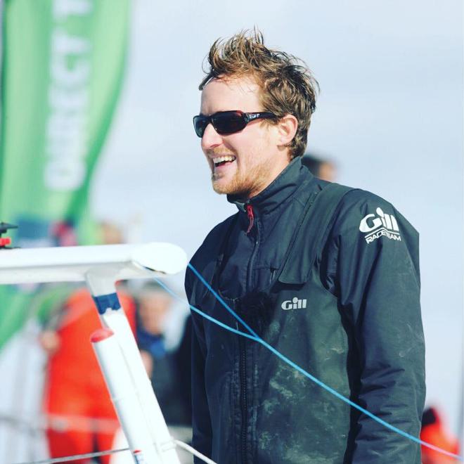 - Conrad Colman finishes under sail in the jury rigged Foresight Natural Energy, February 24, 2017 © Conrad Colman / Foresight Energy / Vendée Globe