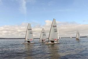 RS Aeros at the Frigid Digit Regatta 2017 photo copyright Doug Stumberger taken at  and featuring the  class