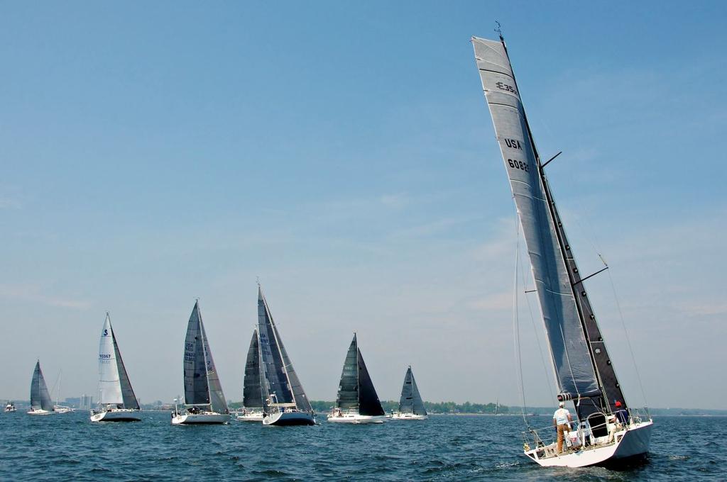 Block Island Race start photo copyright Storm Trysail Club taken at  and featuring the  class