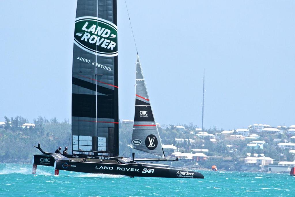 Land Rover BAR Practice Day, America's Cup 2017, May 25, 2017 Great Sound Bermuda © Richard Gladwell www.photosport.co.nz