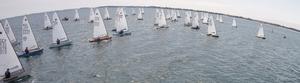 80 sailors from eight countries - OK Dinghy World Championship photo copyright Robert Deaves/OK Dinghy Worlds taken at  and featuring the  class