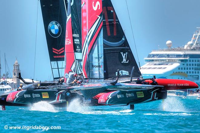 2017 America's Cup Finals - Day 2 © Ingrid Abery http://www.ingridabery.com