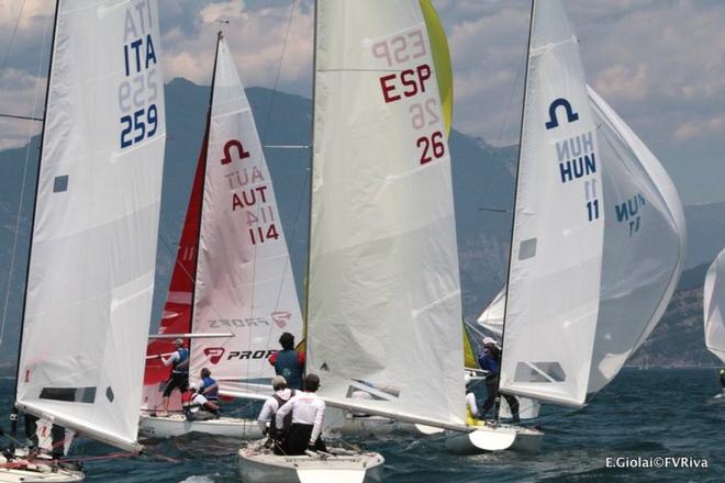 Soling European Championship Riva del Garda ©  Elena Giolai/Fraglia Vela Riva