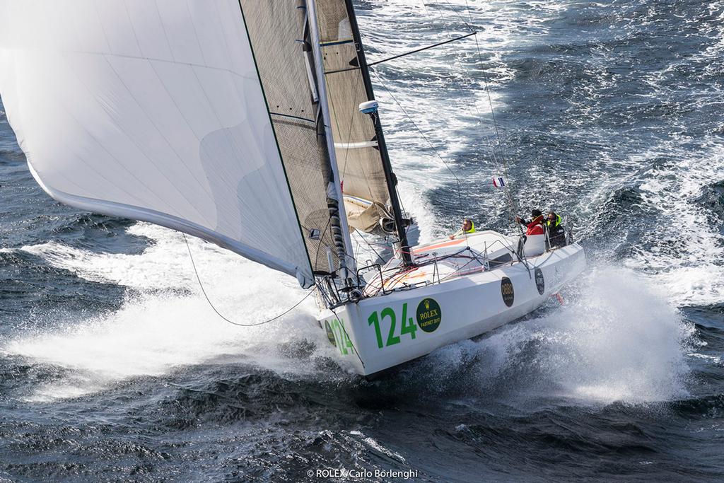 Obportus IV, Sail No: FRA 124, Class: Class40, Owner: Olivier Roussey, Type: Class40 - 2017 Rolex Fastnet Race photo copyright  Rolex / Carlo Borlenghi http://www.carloborlenghi.net taken at  and featuring the  class