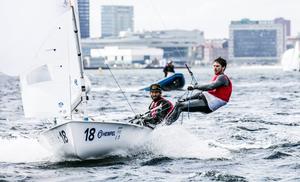 McNay and Hughes, Men’s 470 - Aarhus Sailing Week 2017 photo copyright  Jesus Renedo / Sailing Energy http://www.sailingenergy.com/ taken at  and featuring the  class