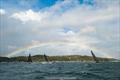 A rainbow featured in the third race of the Pallas Capital TP52 Gold Cup today © Wendell Teodoro @sailorgirlhq